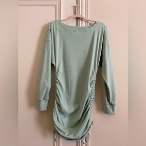 Mint Green Long Sleeve Dress